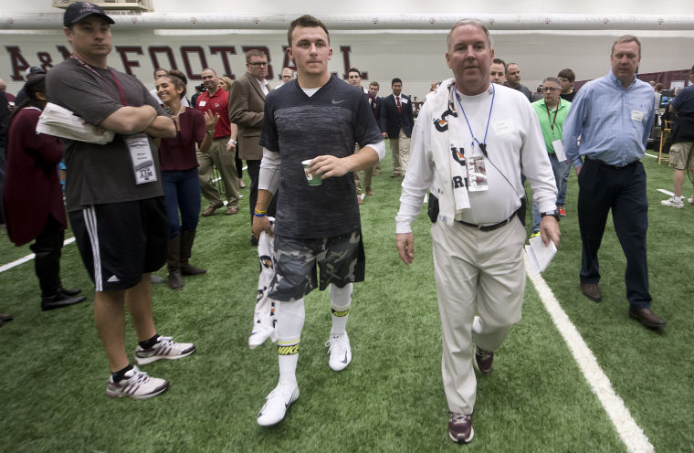 Johnny Manziel Pro Day